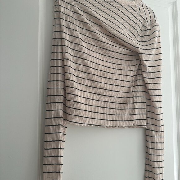 Mango XS Women's striped long sleeve - Picture 2 of 2